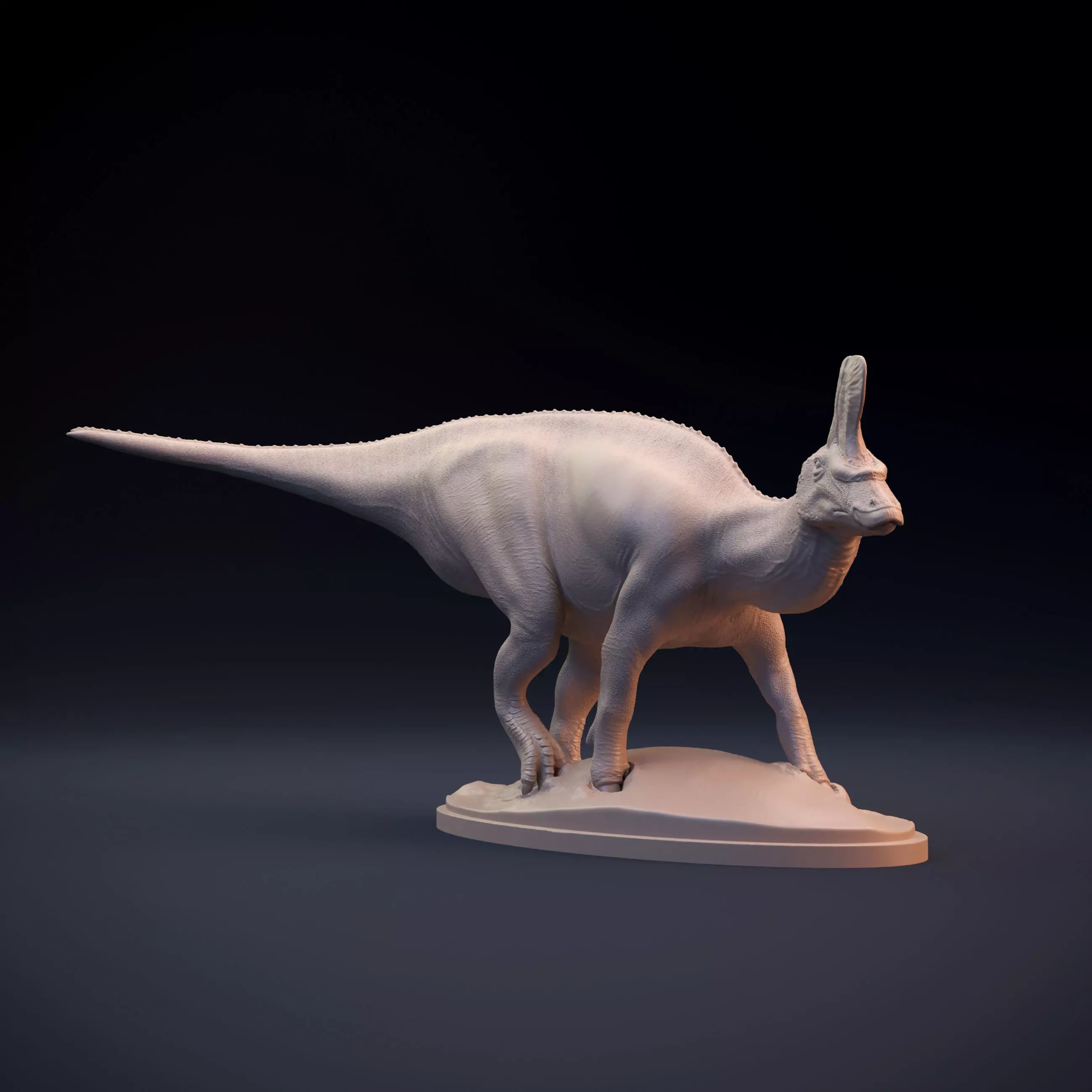 Tsintaosaurus dinosaur 3D print model_0