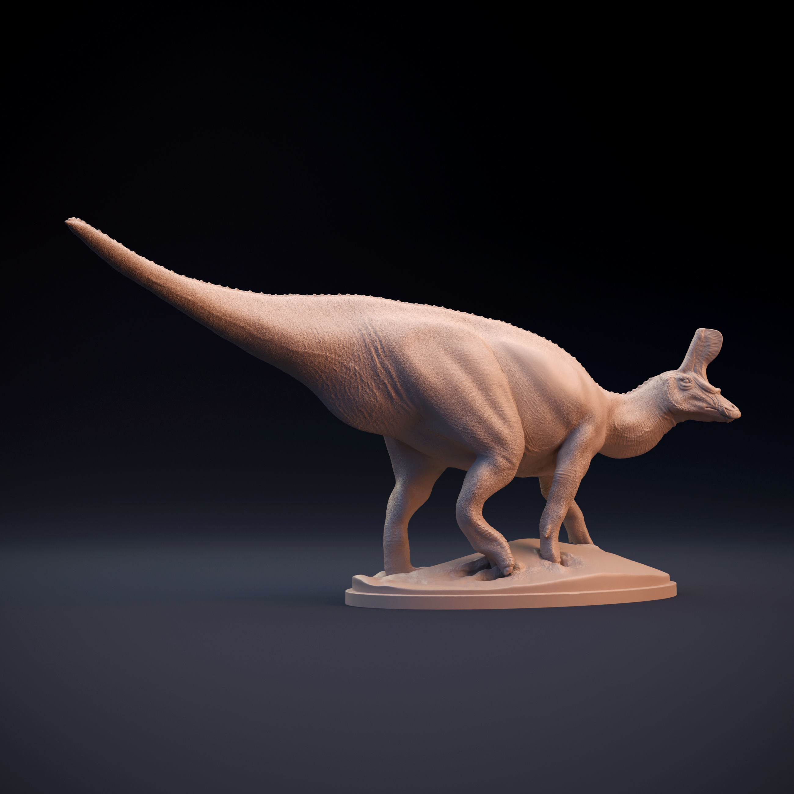 Tsintaosaurus dinosaur 3D print model_3