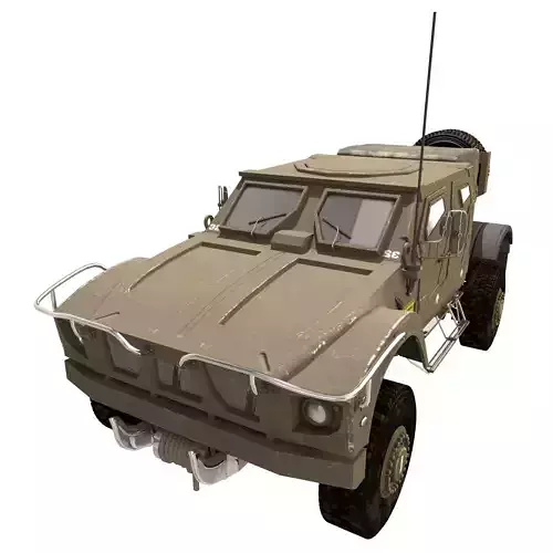Oshkosh M-ATV Us Army Tactical Vehicle 3D model