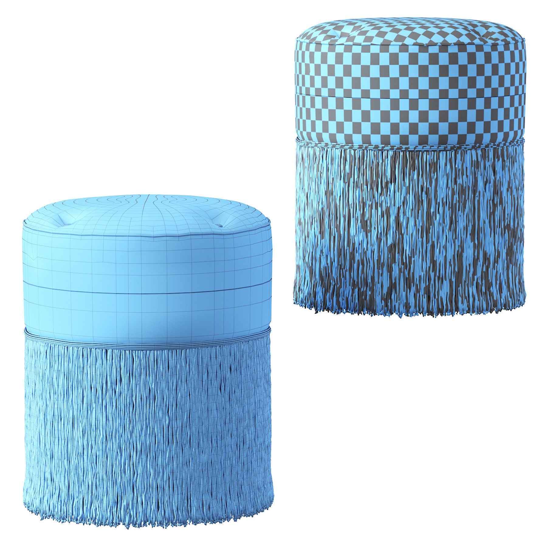 Pouf Sophia 3D model_3