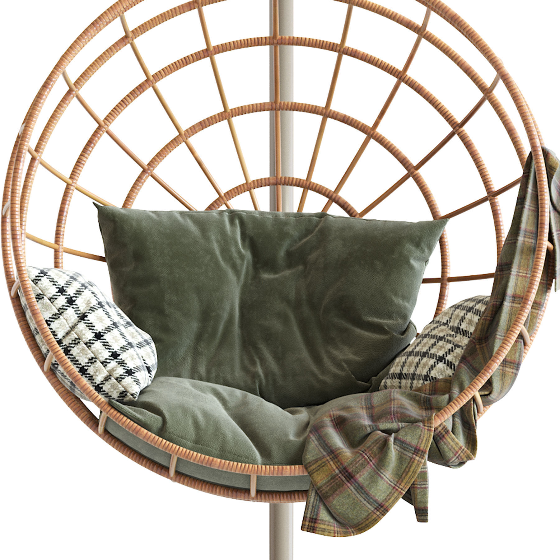 Armchair Suspendre Bosseda 3D model_8