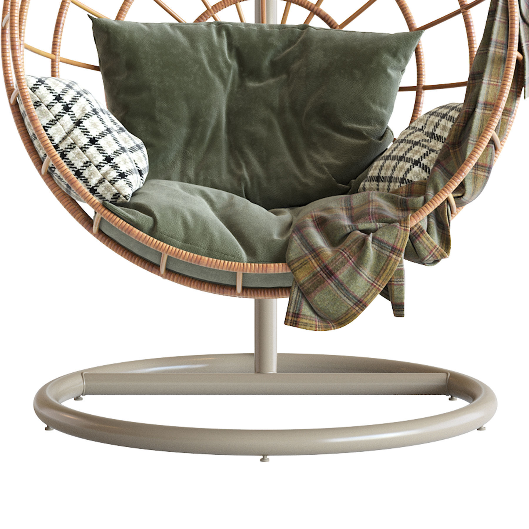 Armchair Suspendre Bosseda 3D model_9