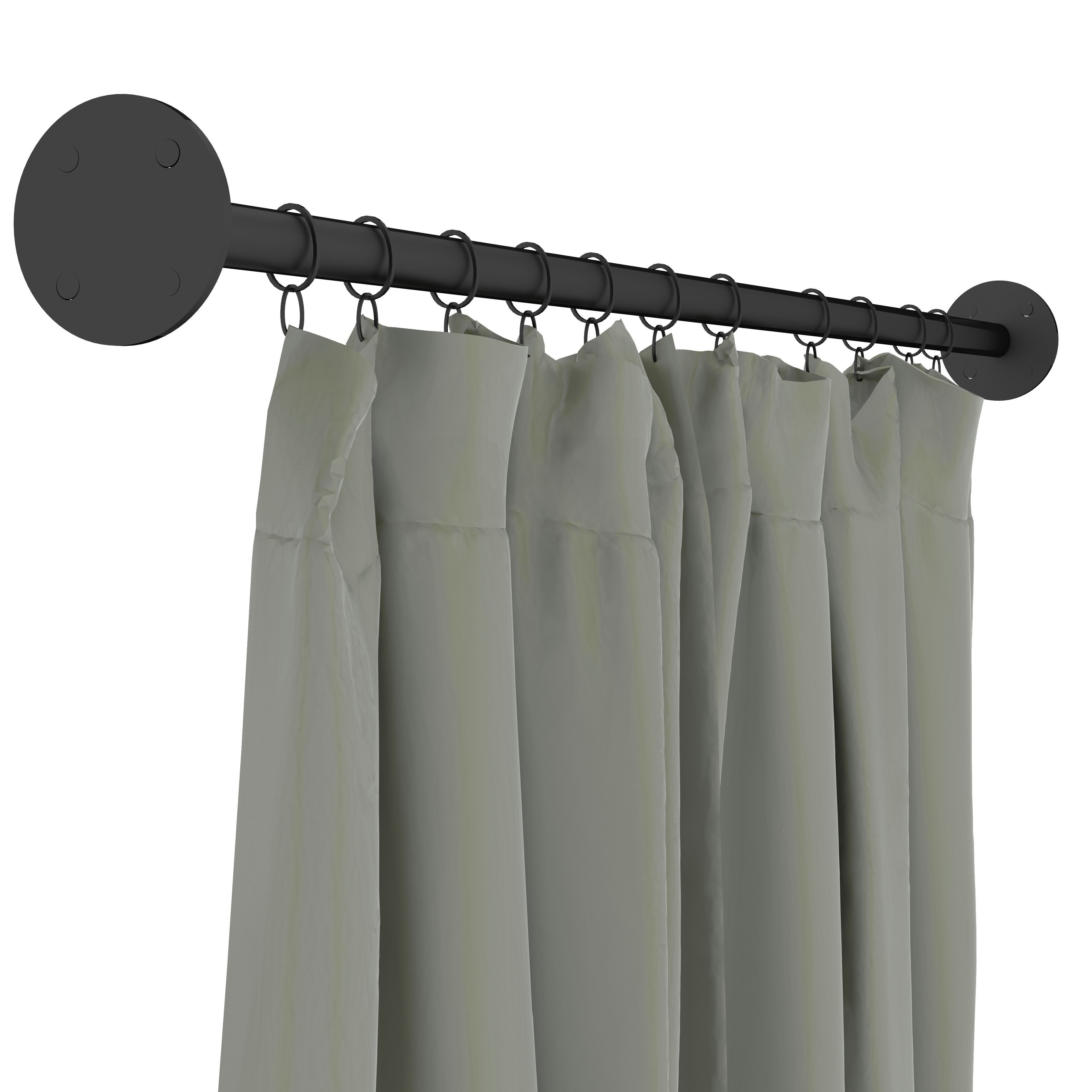 fitting with mirror Low-poly 3D model_1