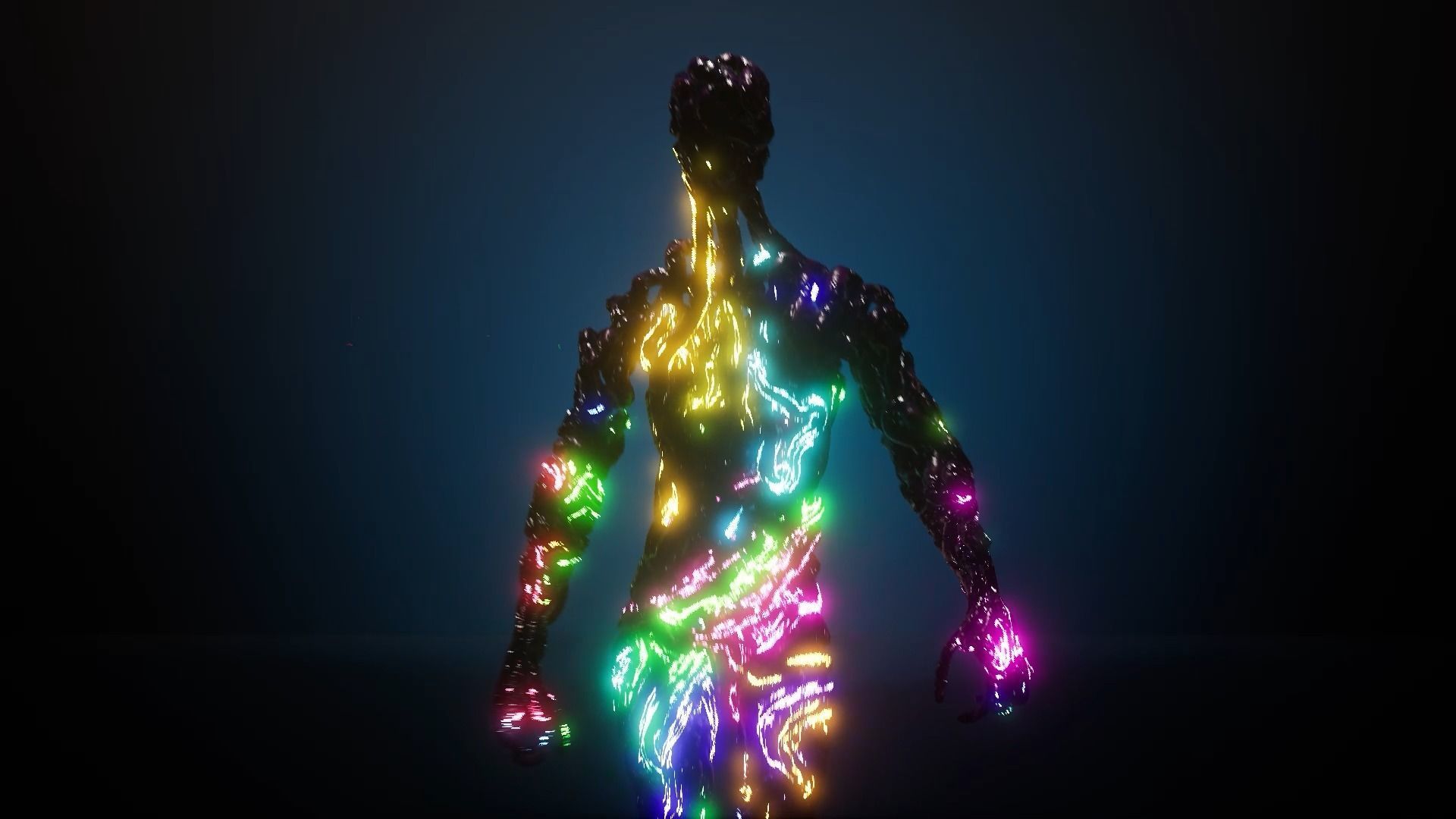 GutMan man in flames 3D model_13