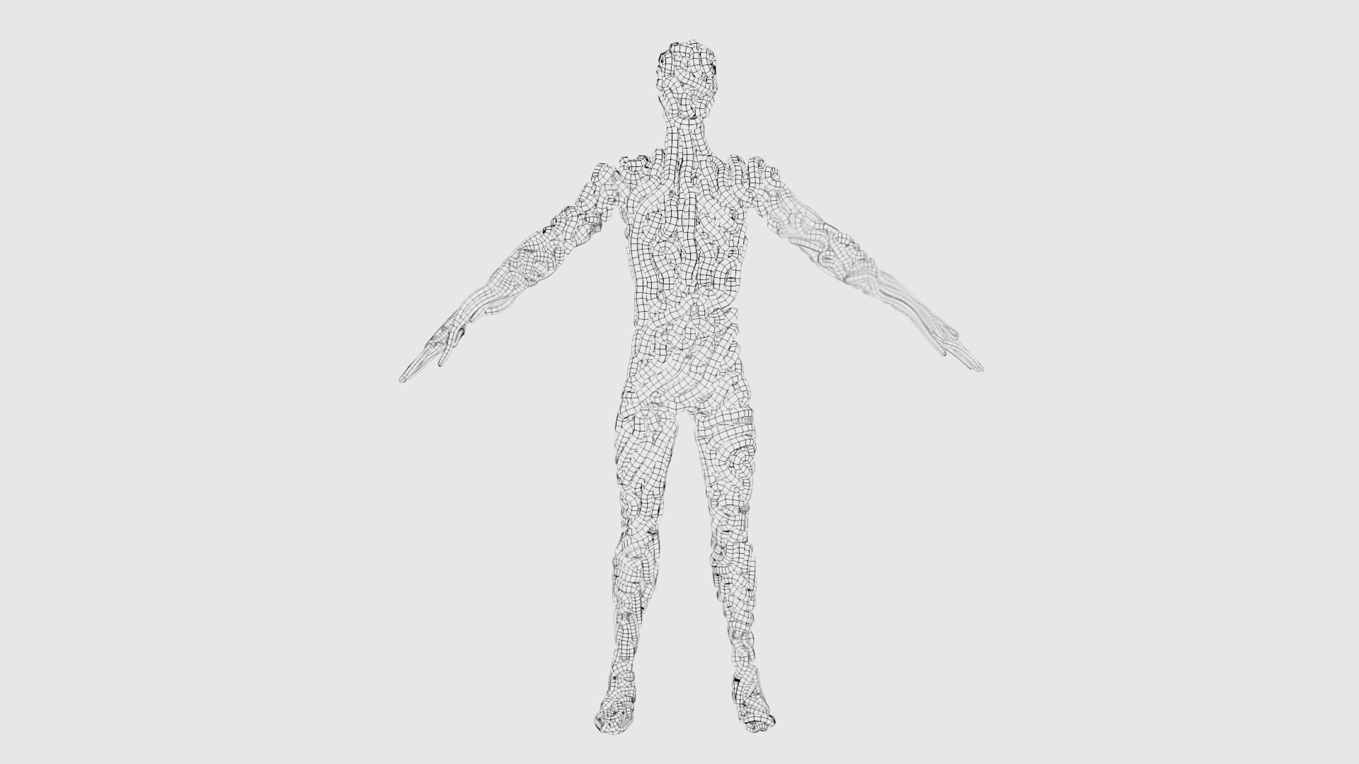 GutMan man in flames 3D model_22