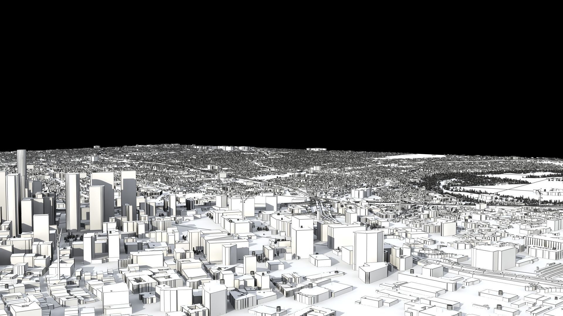 Los Angeles City USA 3D model_49