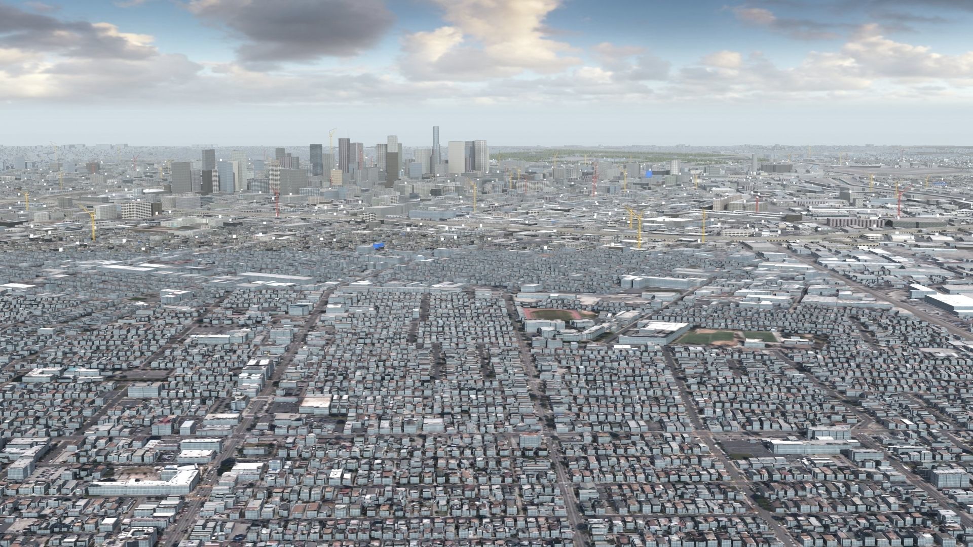 Los Angeles City USA 3D model_26