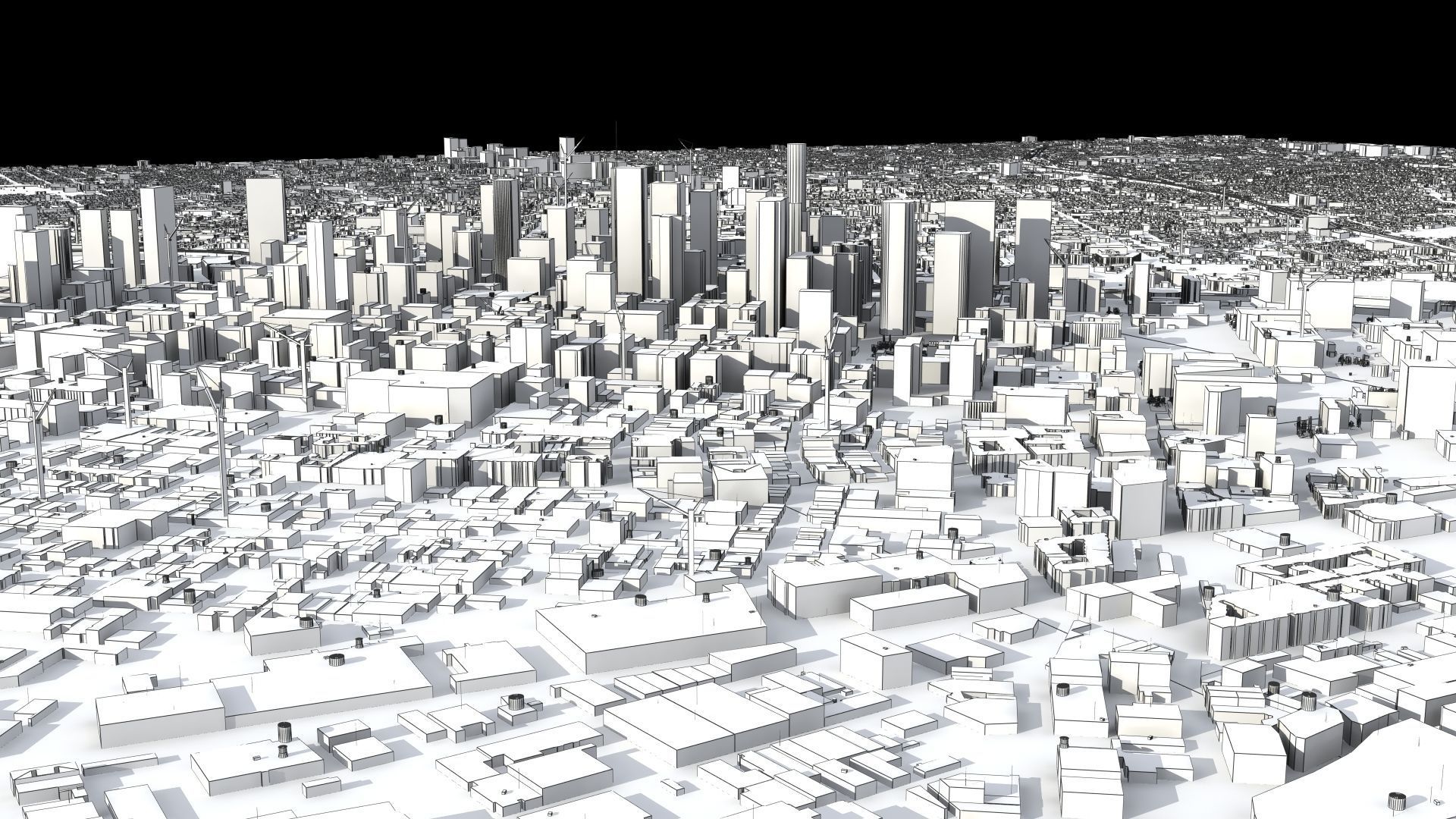Los Angeles City USA 3D model_47