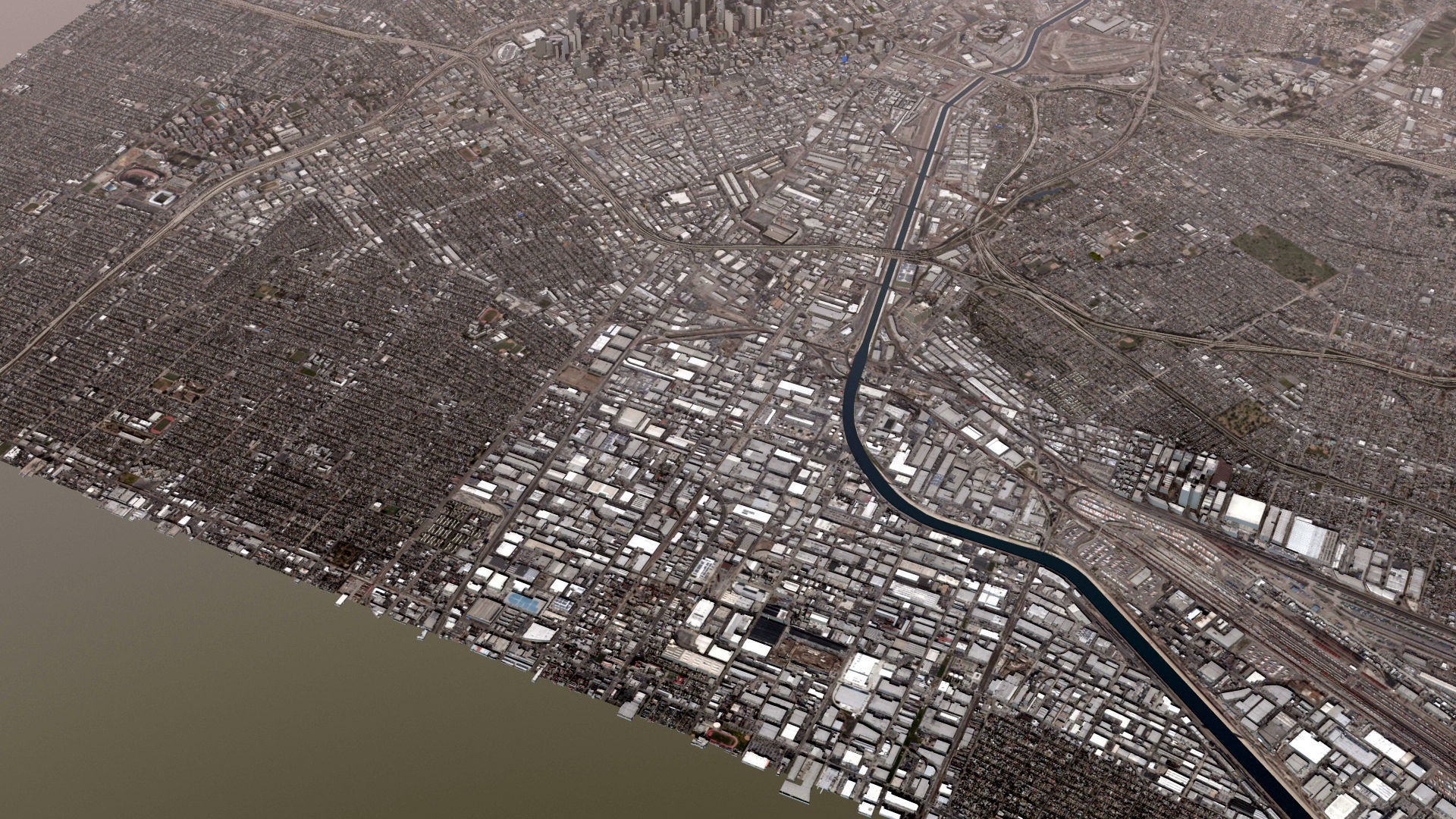 Los Angeles City USA 3D model_28
