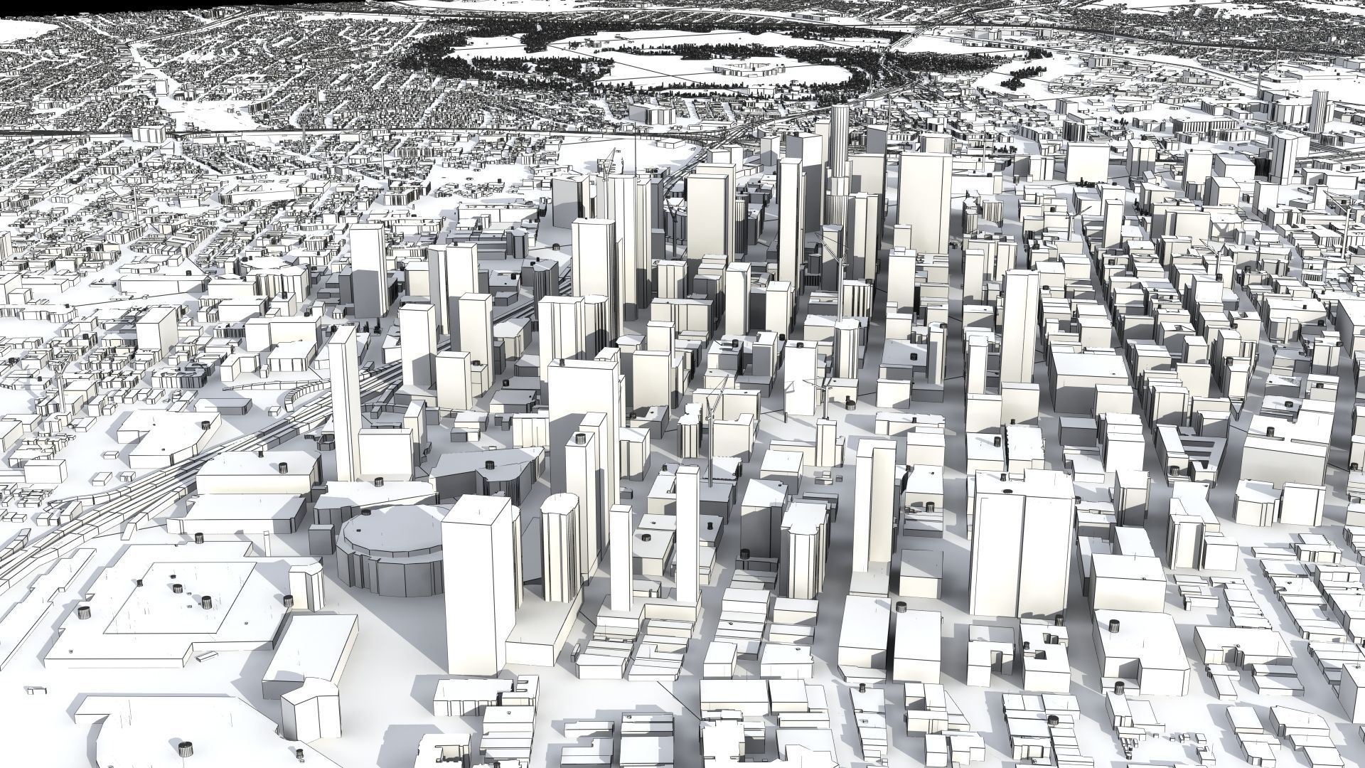 Los Angeles City USA 3D model_41