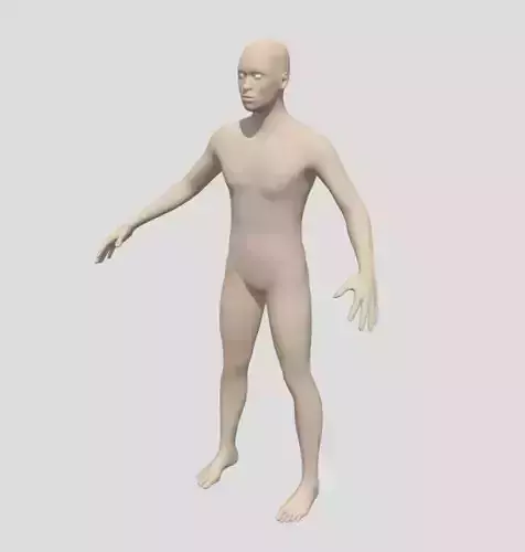 Base Human Free 3D model