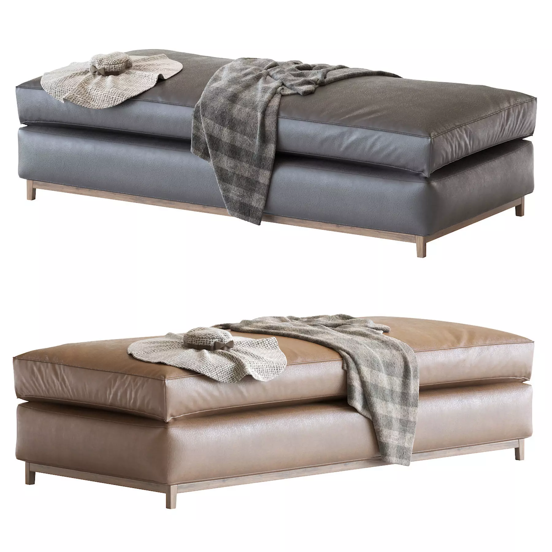 Hugo Bench 3D model_0