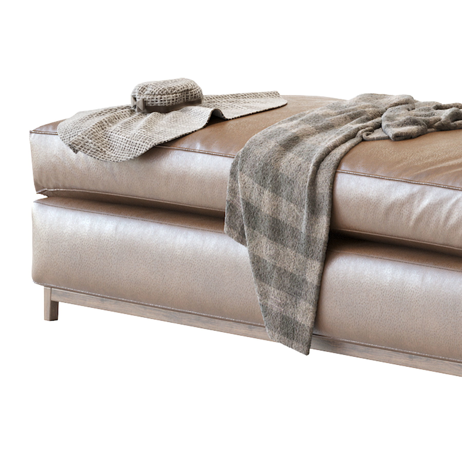 Hugo Bench 3D model_8