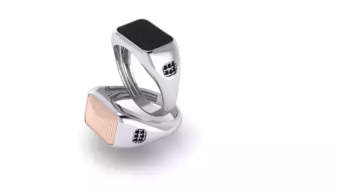 Man Ring  3D print model