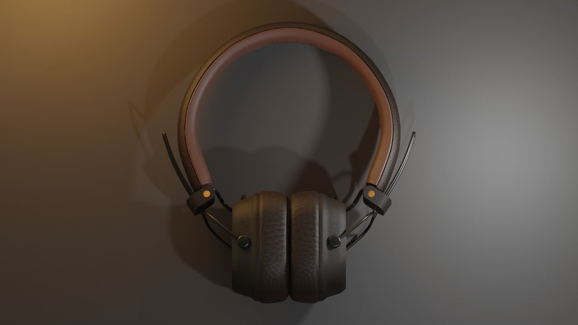 Marshall Major III Headphones 3D model_2