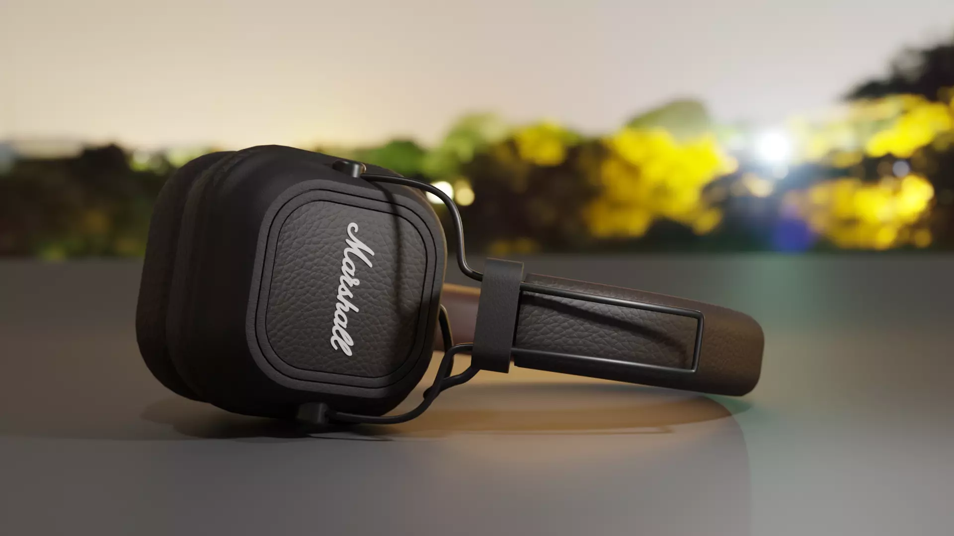 Marshall Major III Headphones 3D model_0