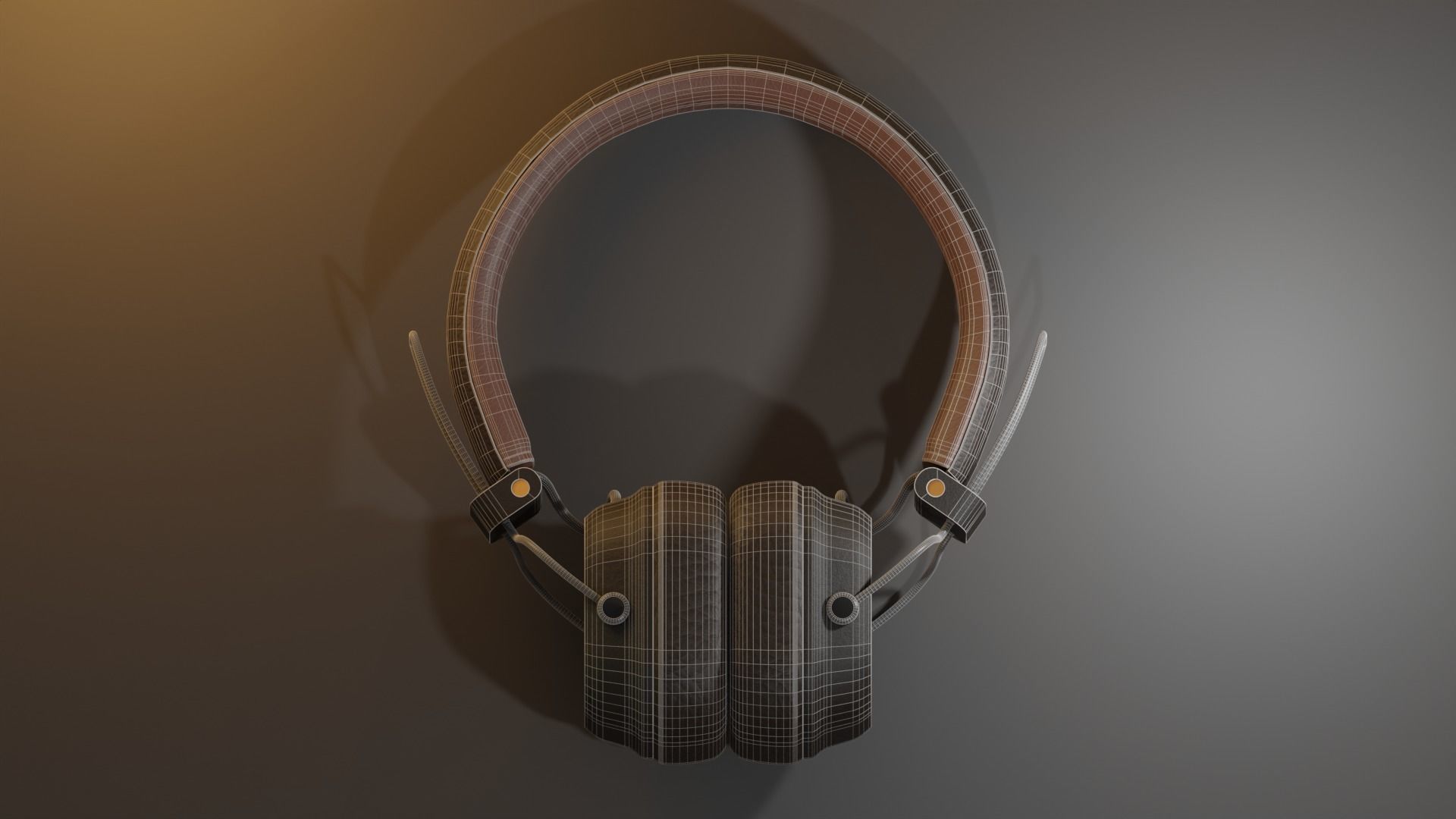 Marshall Major III Headphones 3D model_3