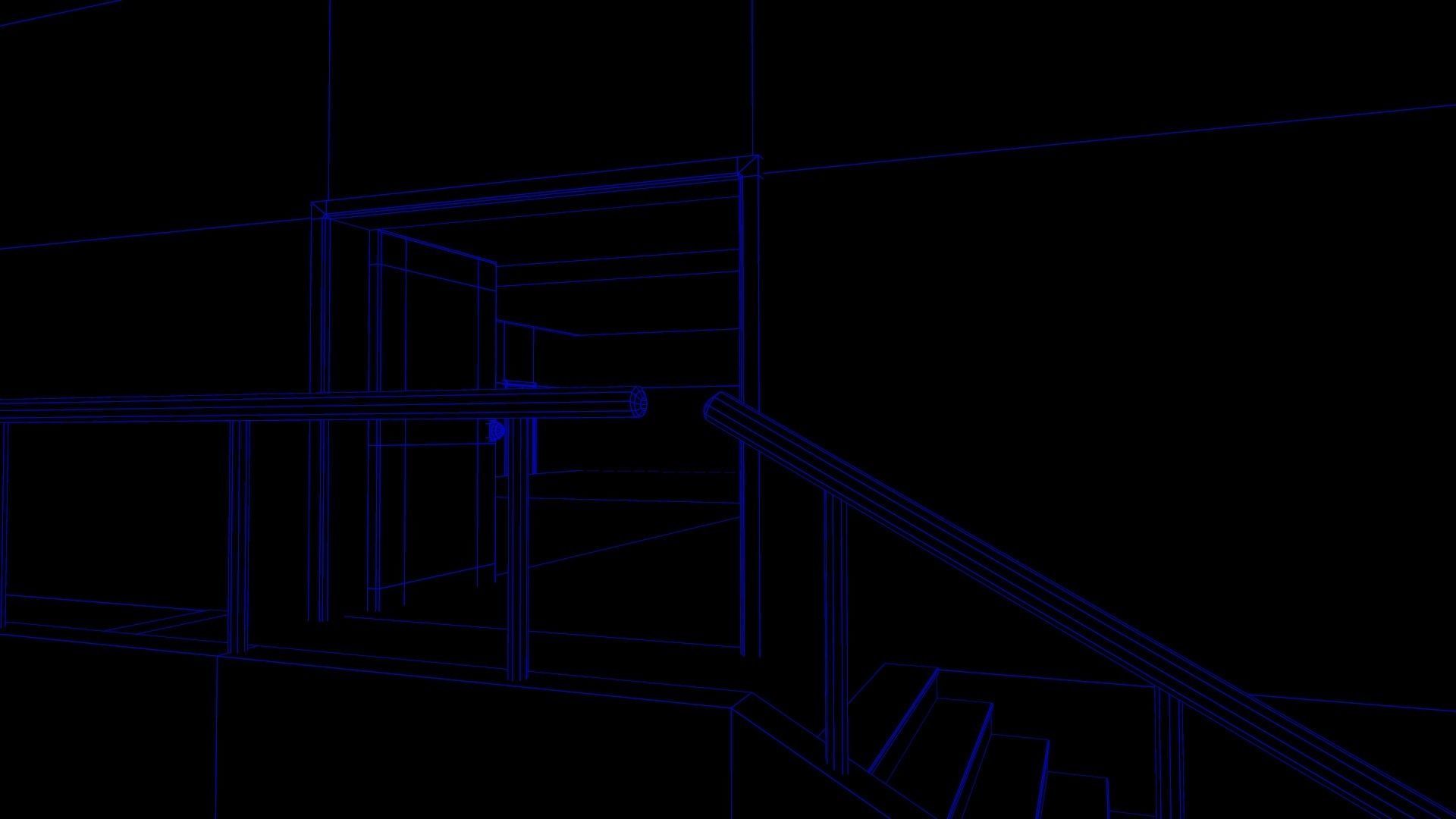 House Horror Low-poly 3D model_18