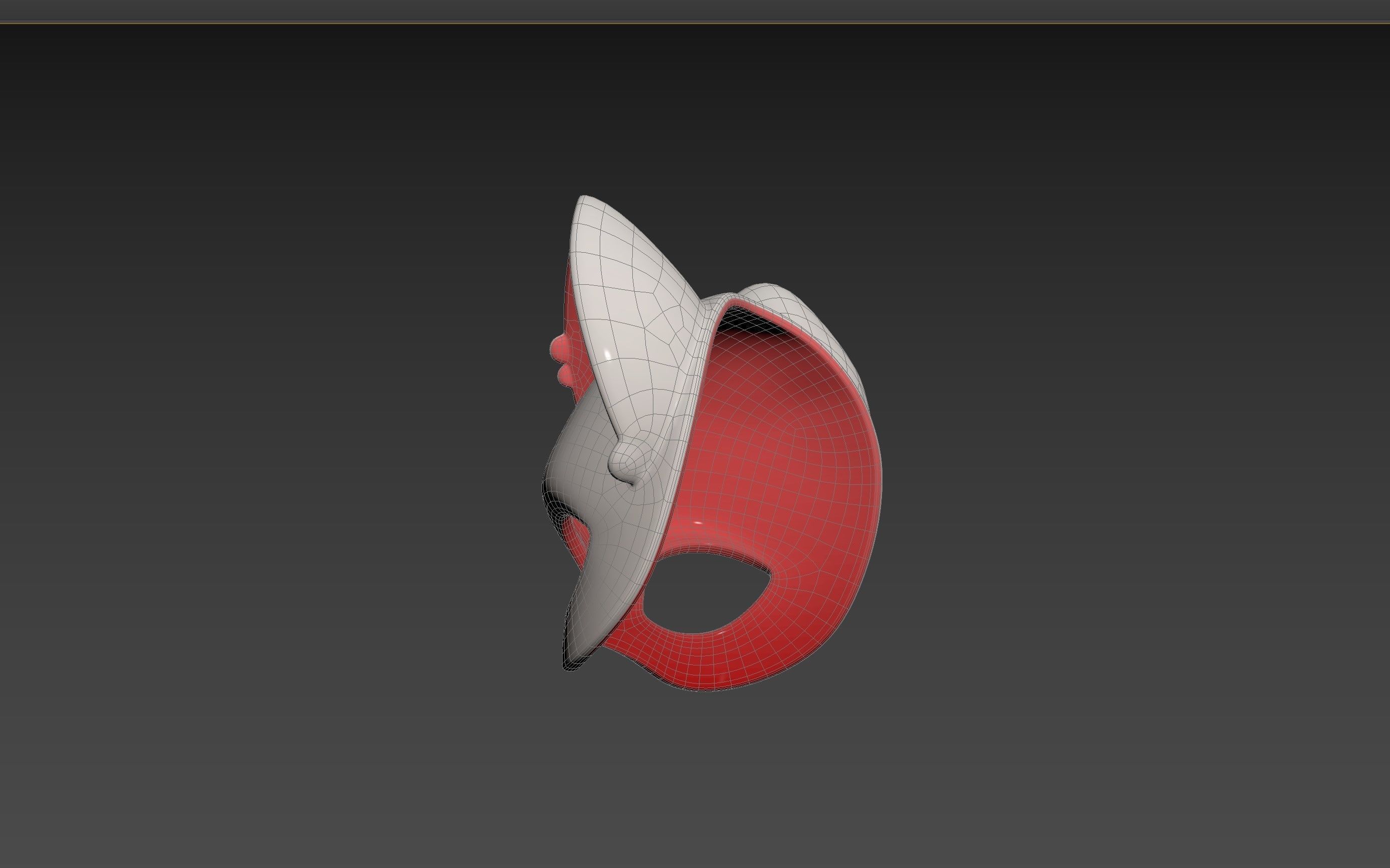 Prop109 Cat Mask 3D model_19