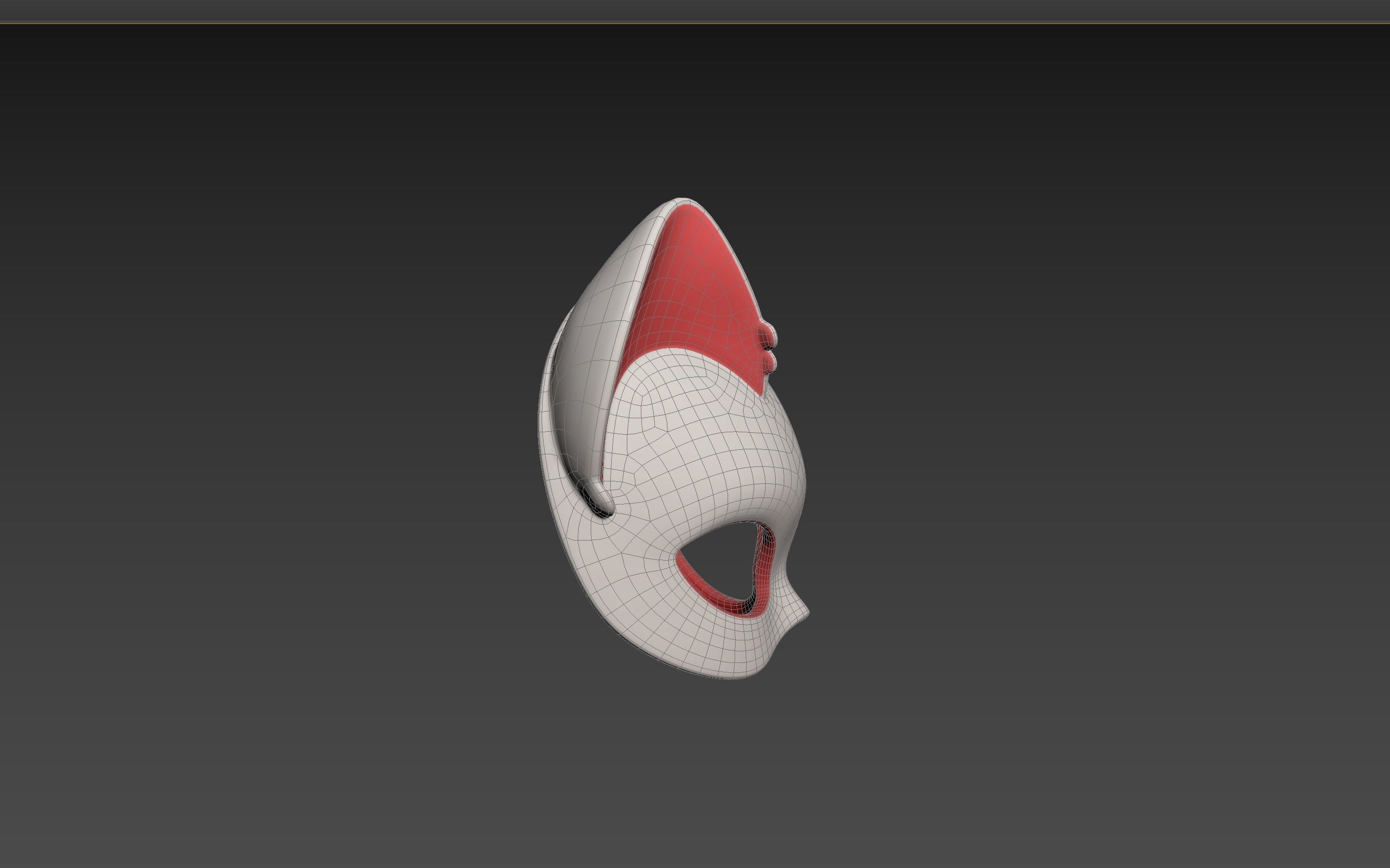 Prop109 Cat Mask 3D model_16