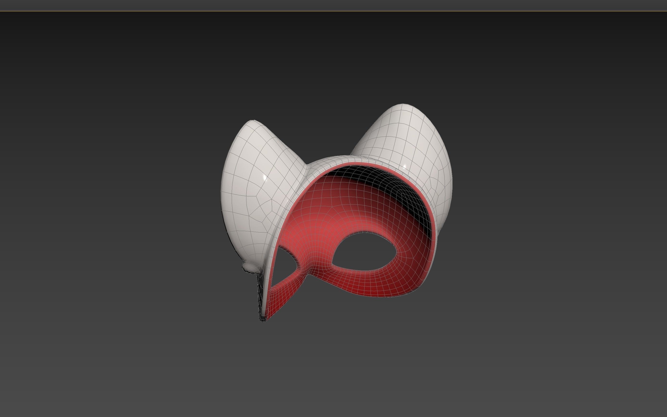 Prop109 Cat Mask 3D model_20