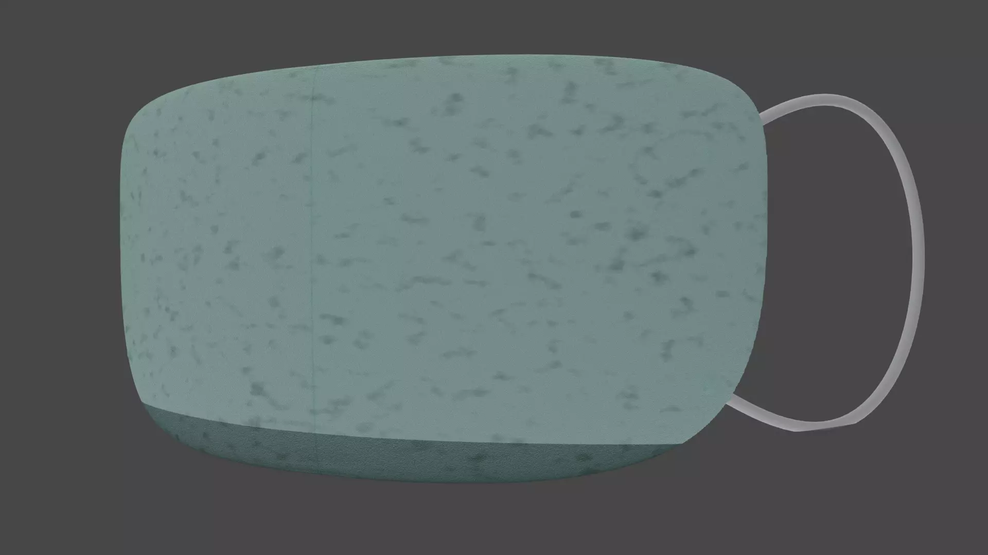 Ultimately simple mask low poly 3D model_0