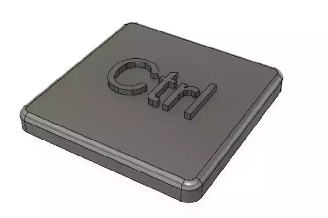 Hp Pavillion Key Ctrl Free 3D print model