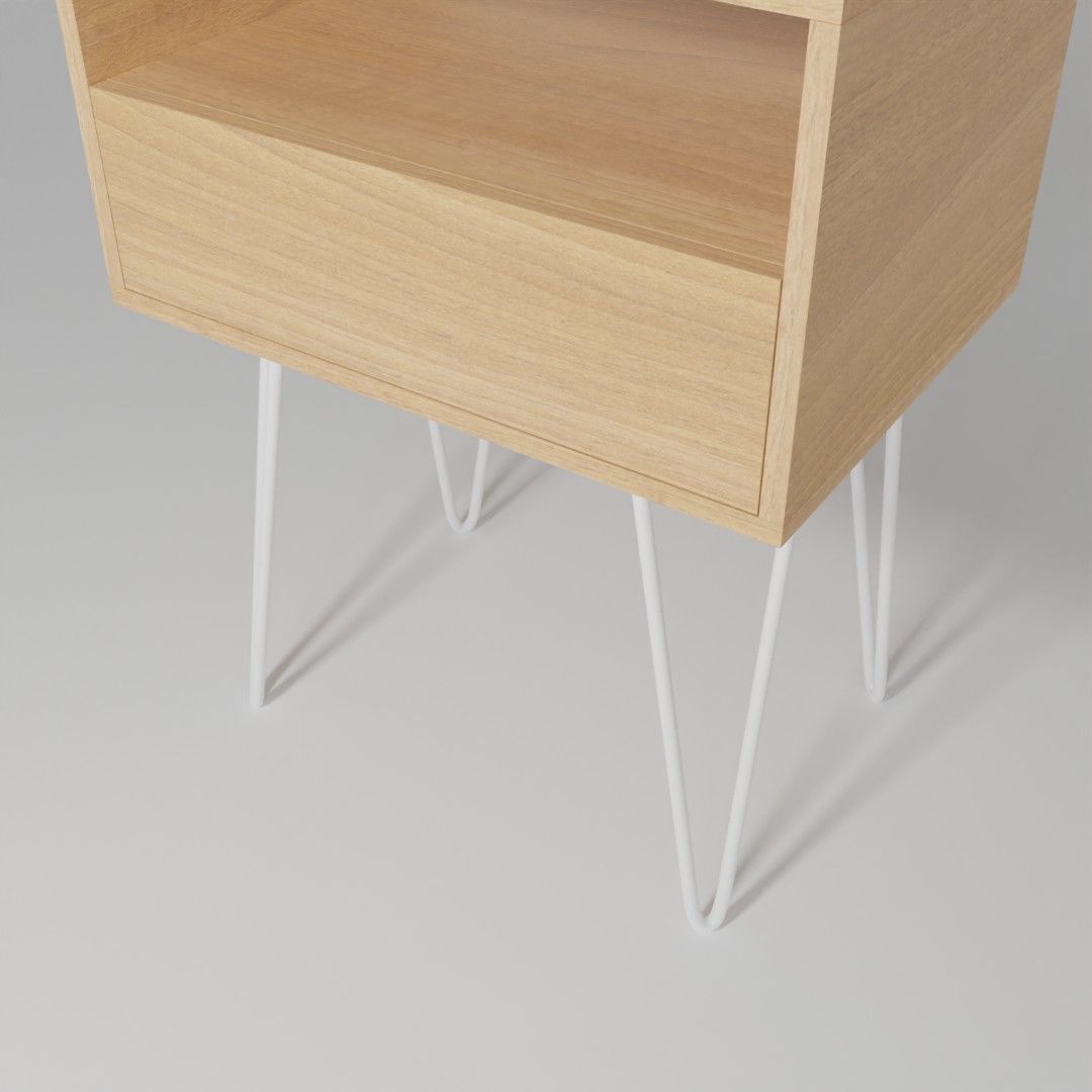 Small side table 3D model_1