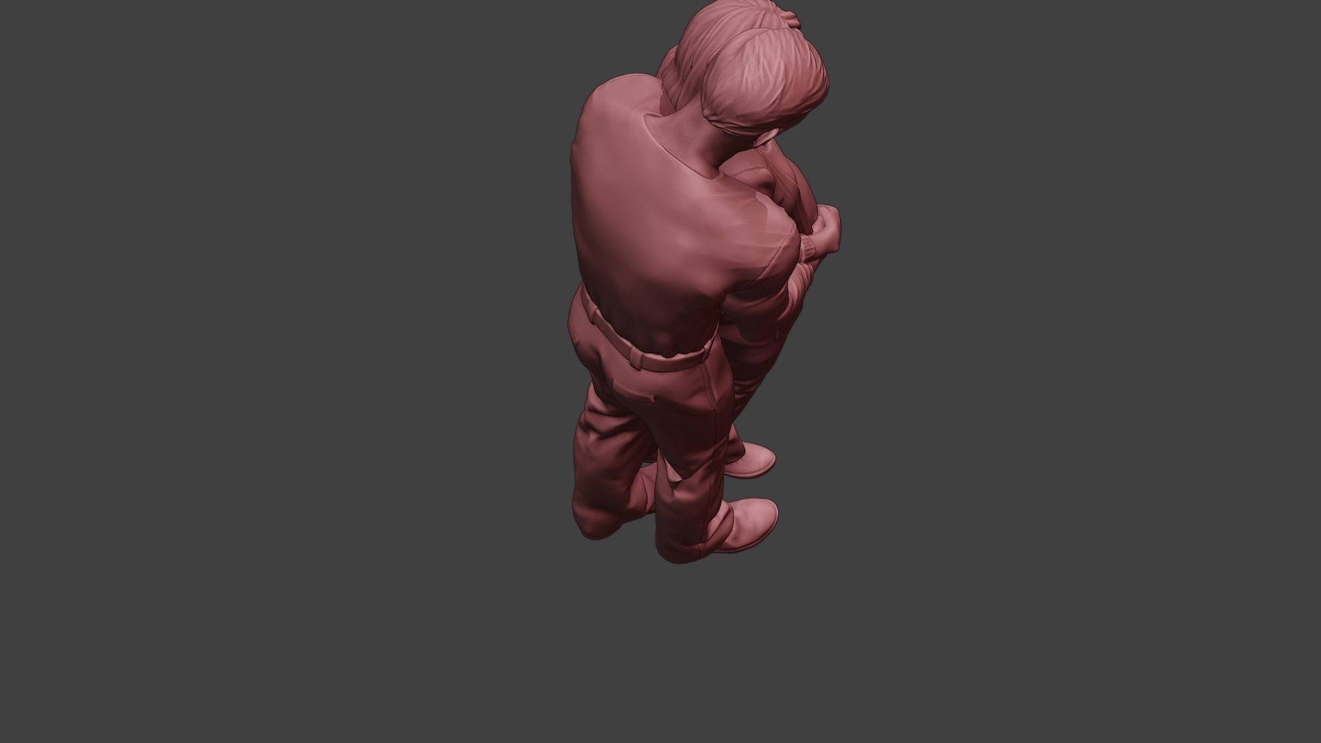 Couple in love 3D print model_23