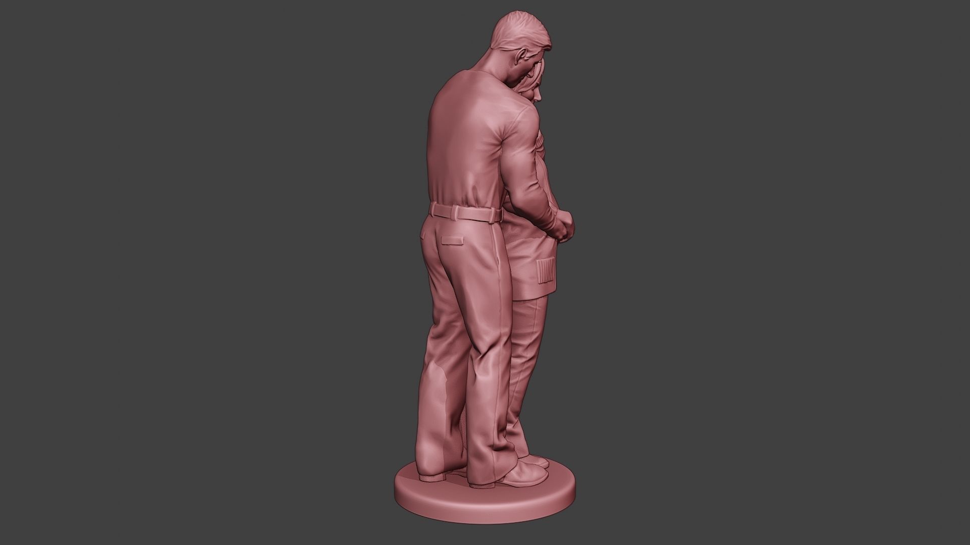 Couple in love 3D print model_8
