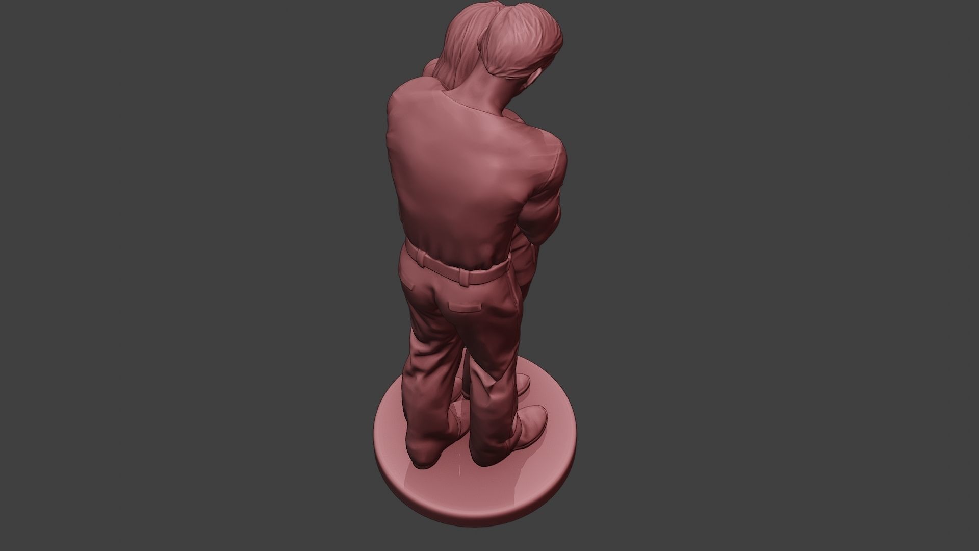 Couple in love 3D print model_22