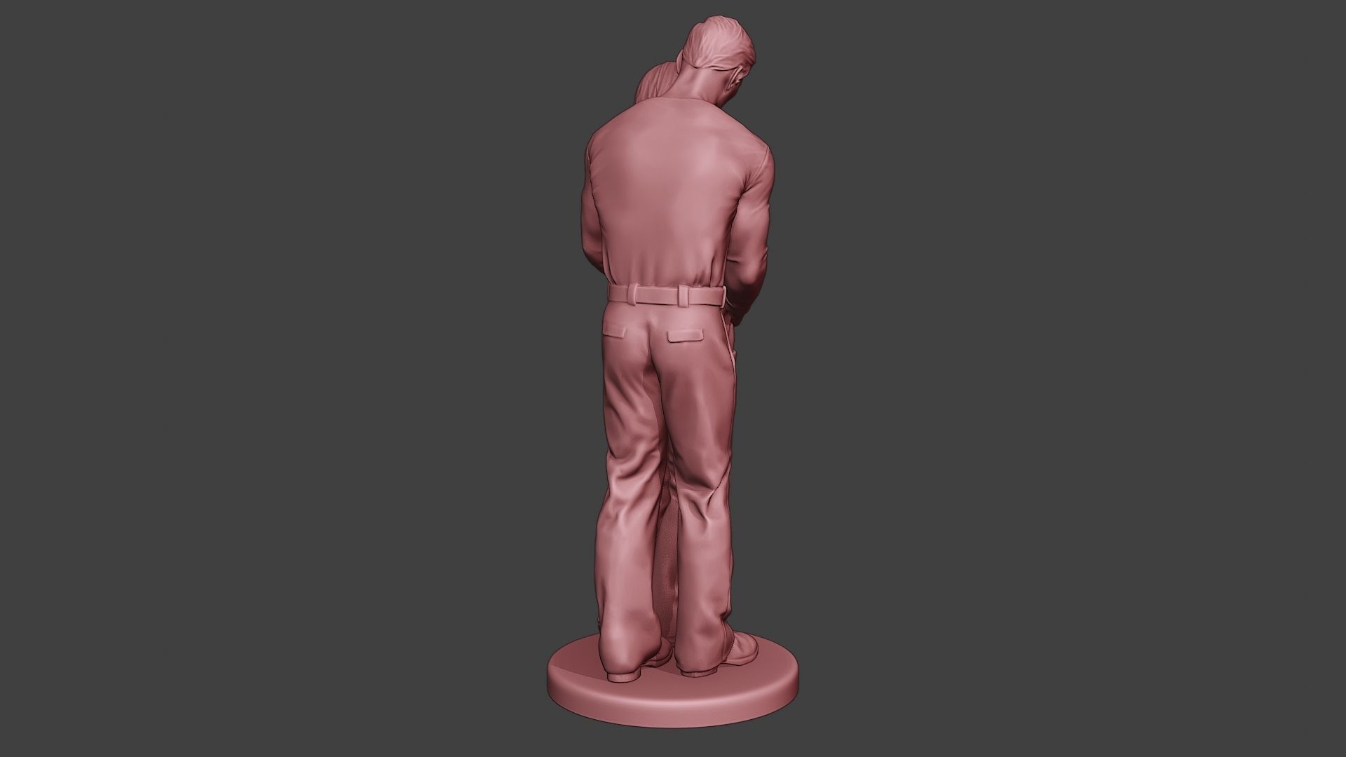 Couple in love 3D print model_7