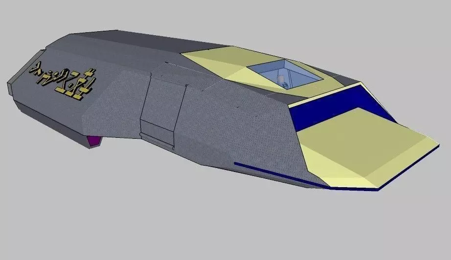 SQ271 Pegasus-S - Space shuttle class Free 3D print model