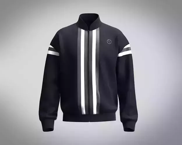 Jacket Vintage Bomber 3D model