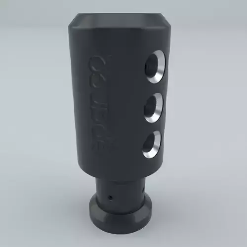 Sparco Shift Knob PIUMA Black 3D model