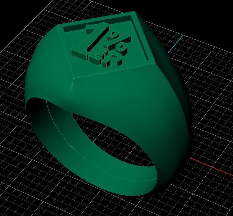 Ring od187 3D print model_11