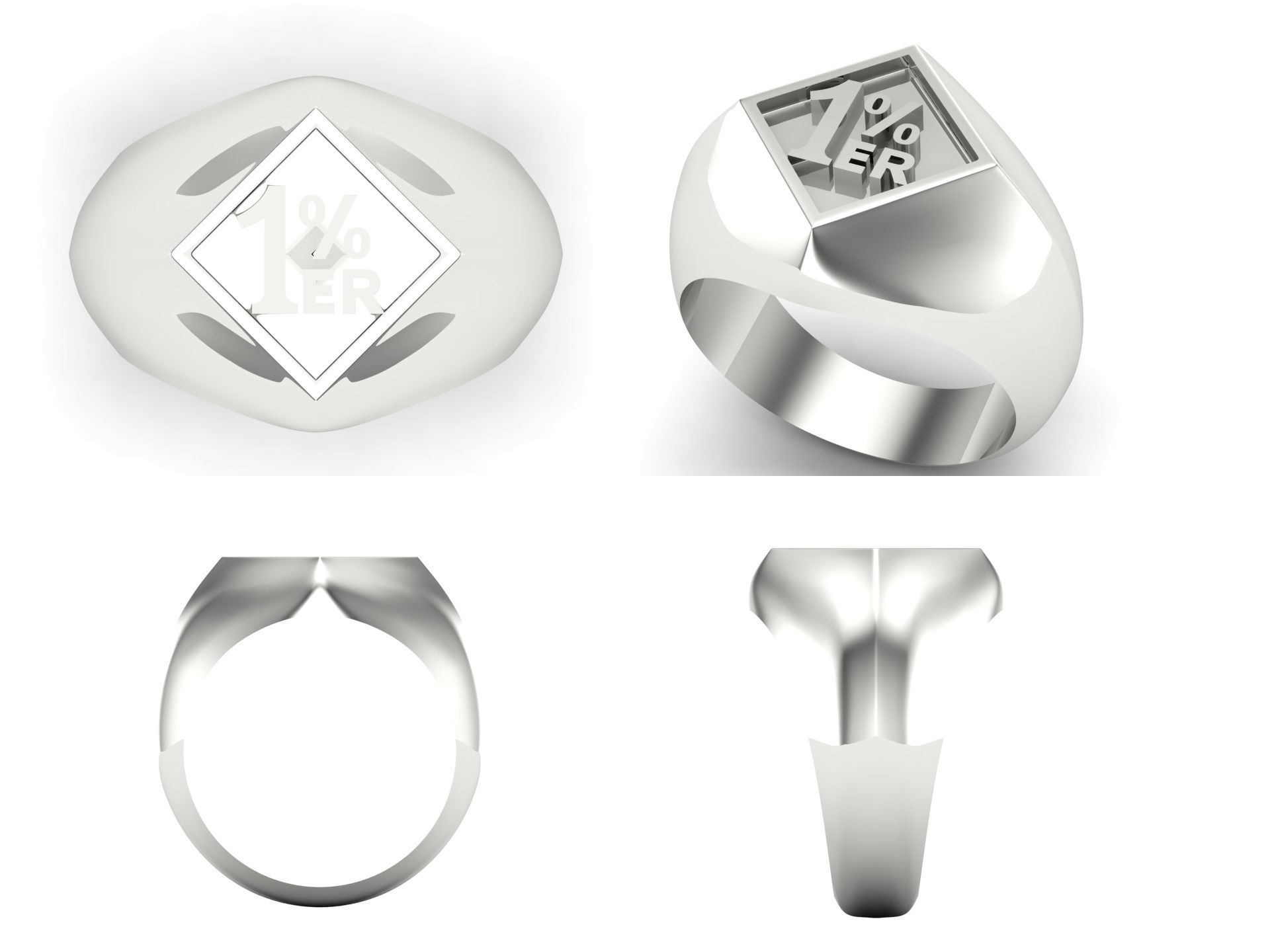 Ring od187 3D print model_4