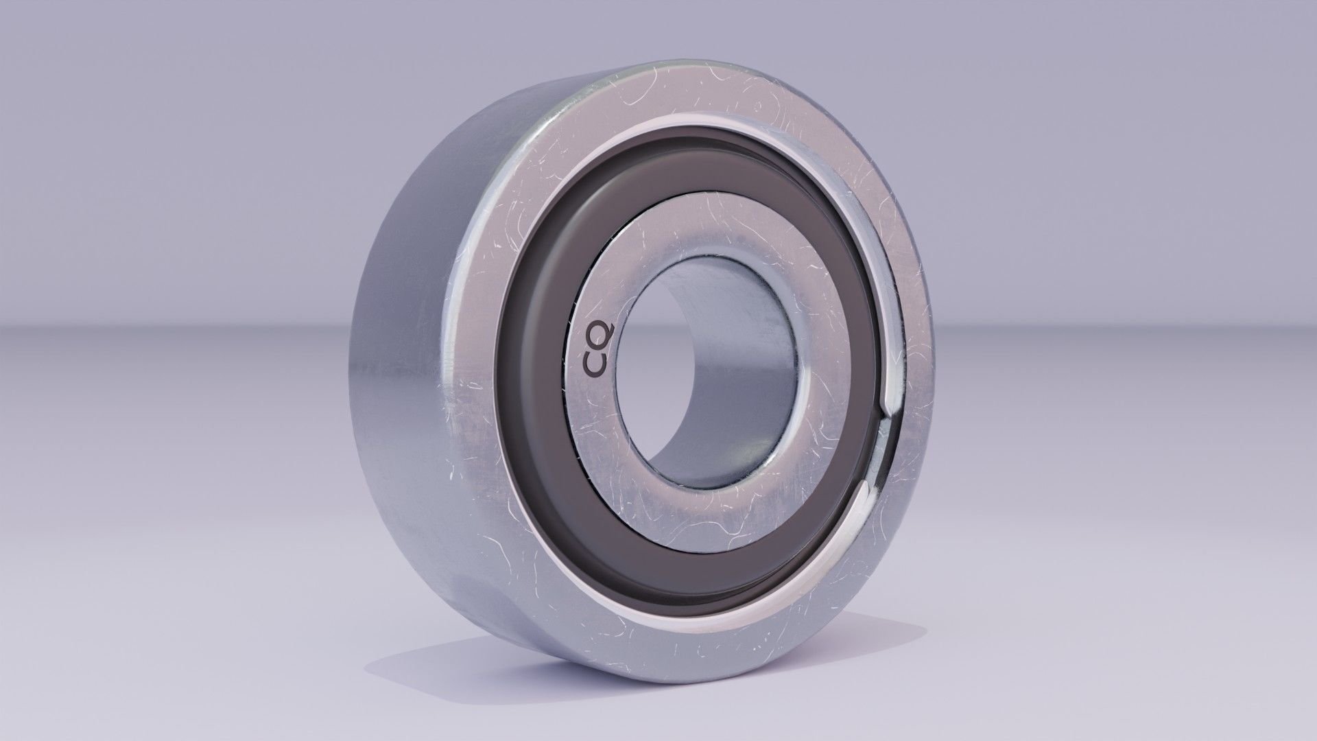 Bearing ball 3D model_11