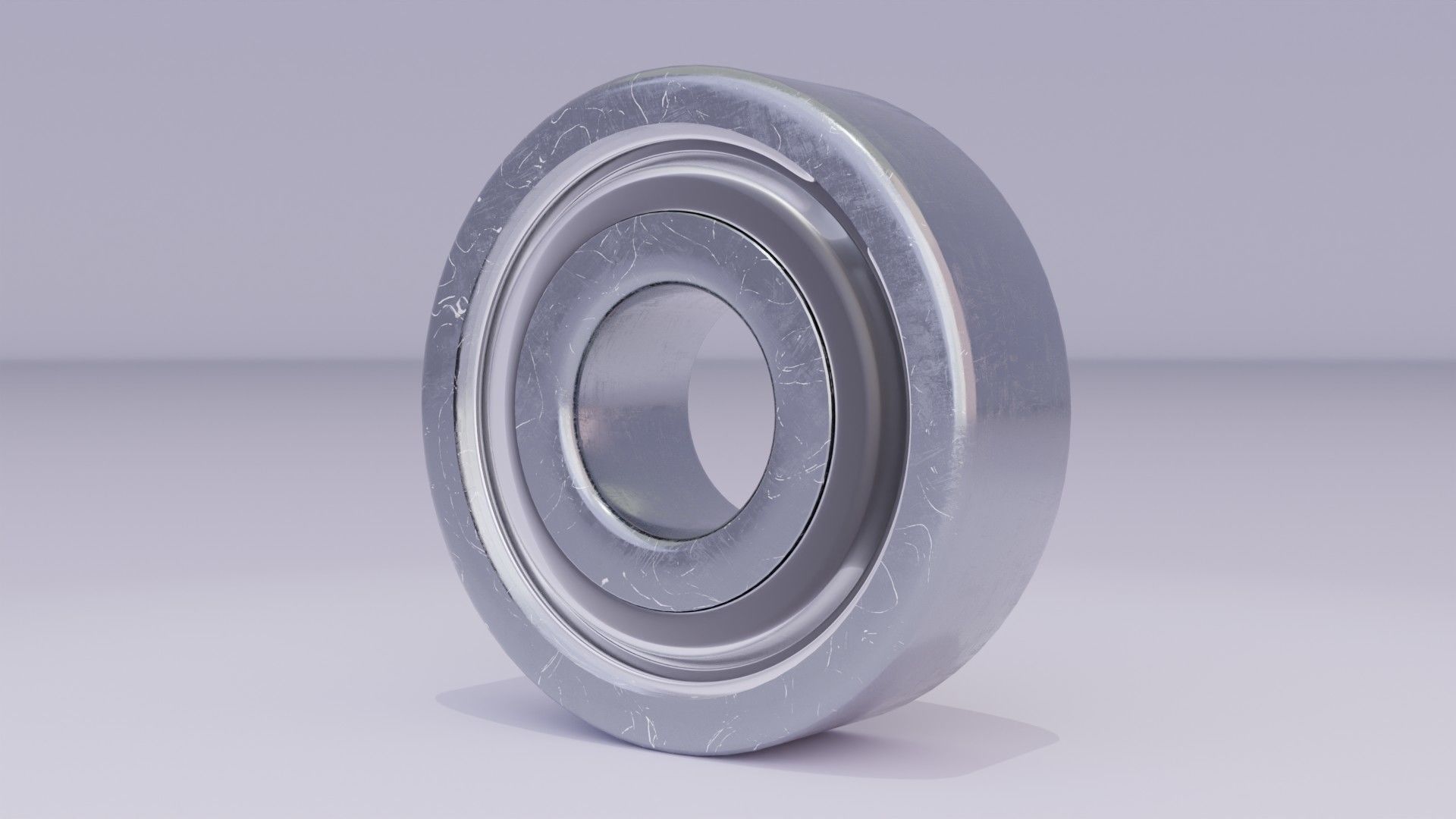 Bearing ball 3D model_14