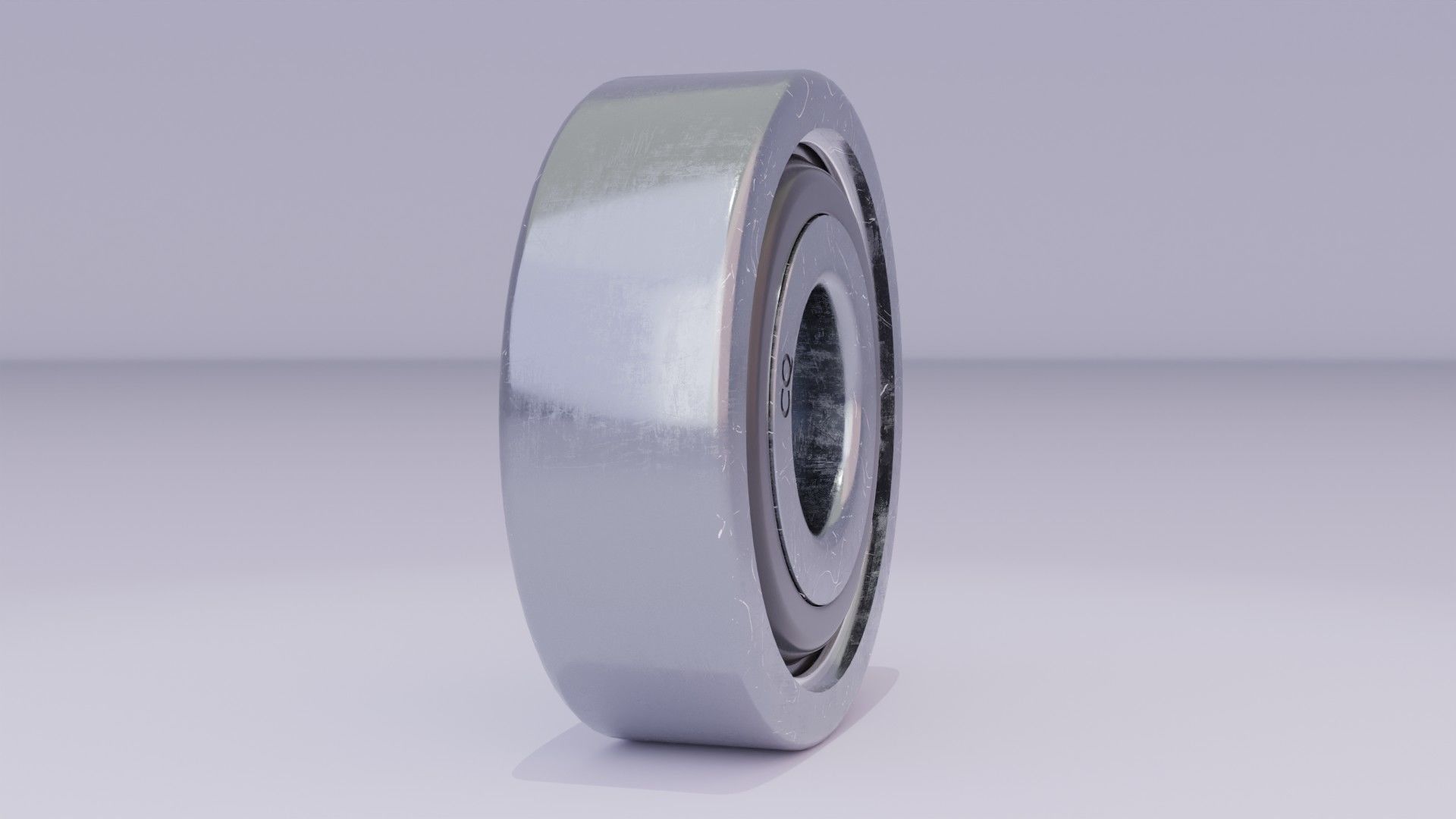 Bearing ball 3D model_12