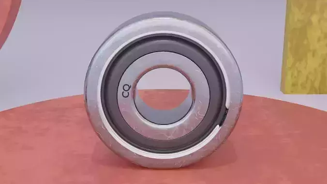 Bearing ball 3D model