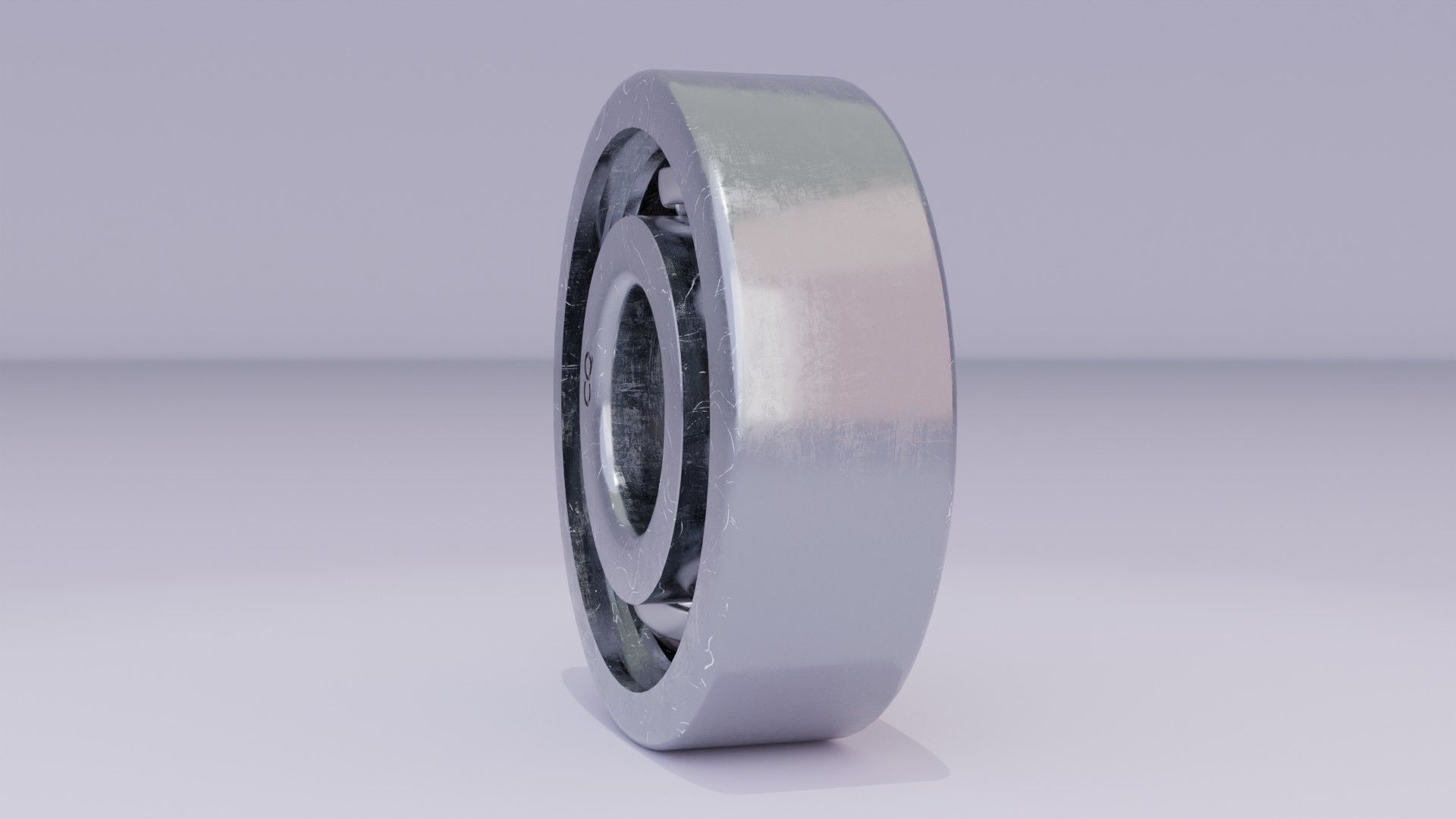 Bearing ball 3D model_28