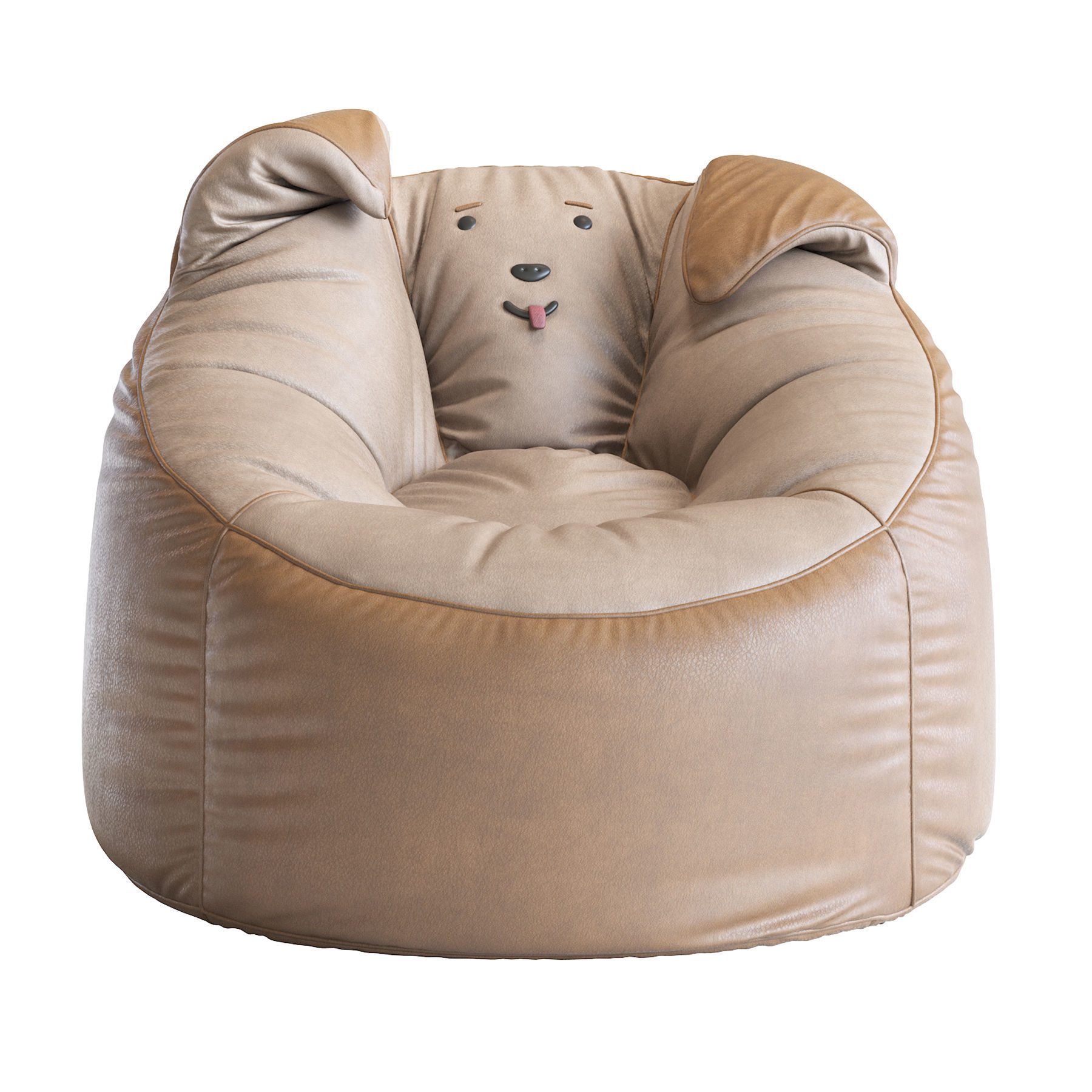 Animal Bean Bag 3D model_1