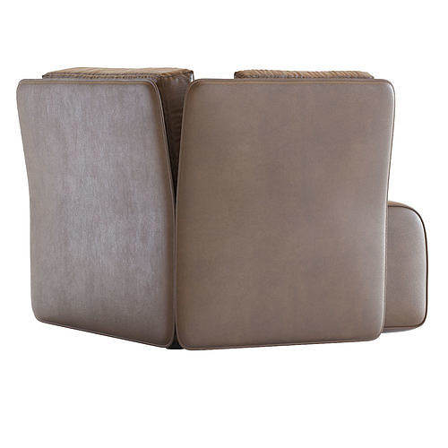 Smuk armchair from Novobile 3D model 6