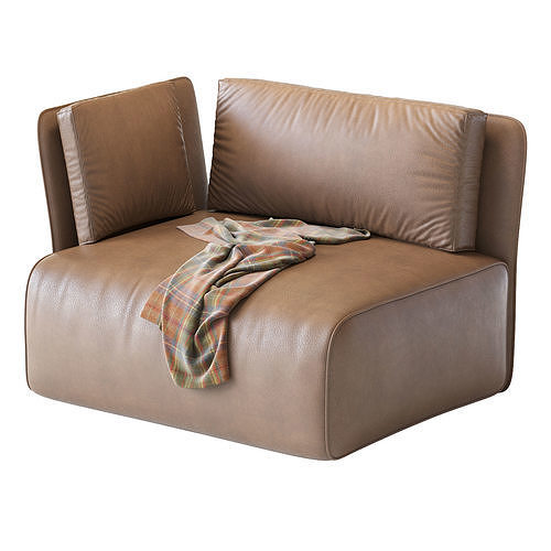 Smuk armchair from Novobile 3D model 3