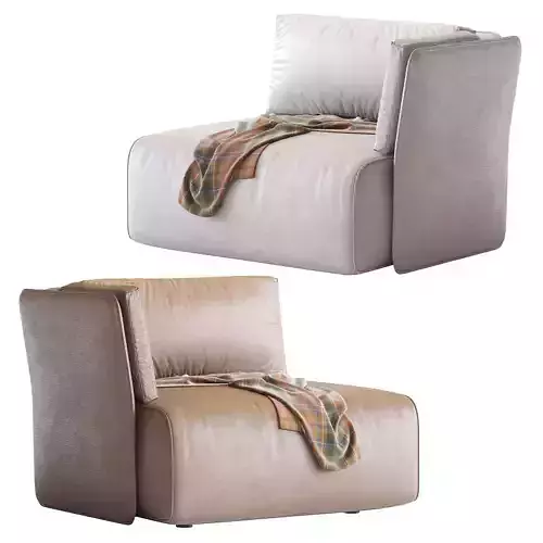 Smuk armchair from Novobile 3D model