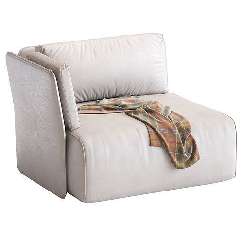 Smuk armchair from Novobile 3D model 4