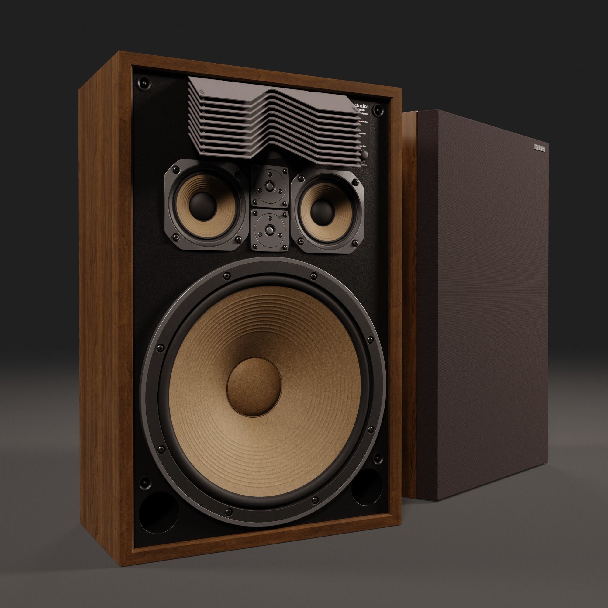 Technics SB G500 Loudspeaker 3D model_8