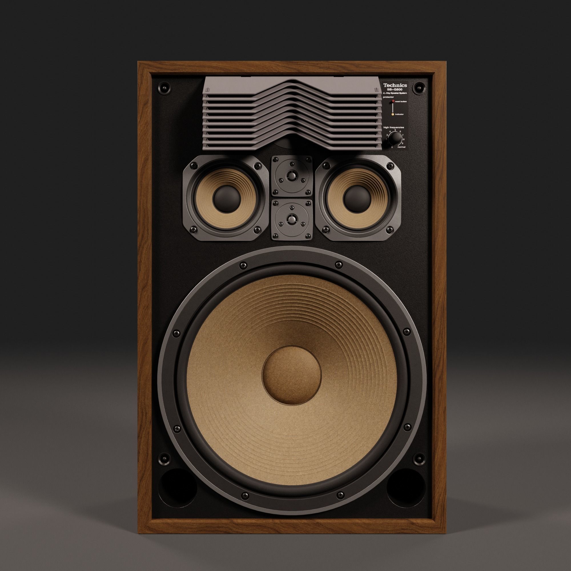 Technics SB G500 Loudspeaker 3D model_6