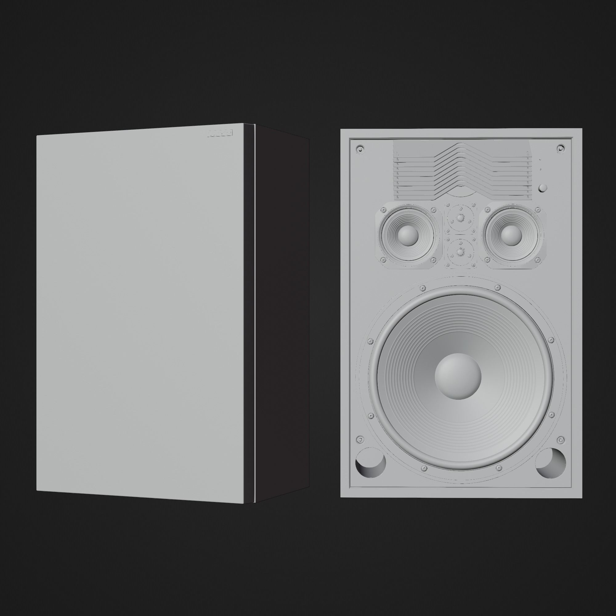 Technics SB G500 Loudspeaker 3D model_16